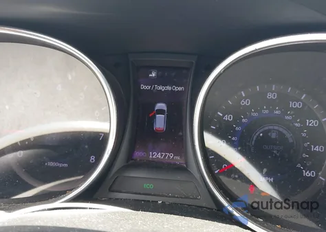 2013 Hyundai Santa Fe Sport 2.0T из США, поврежденный, VIN 5XYZUDLA1DG050879